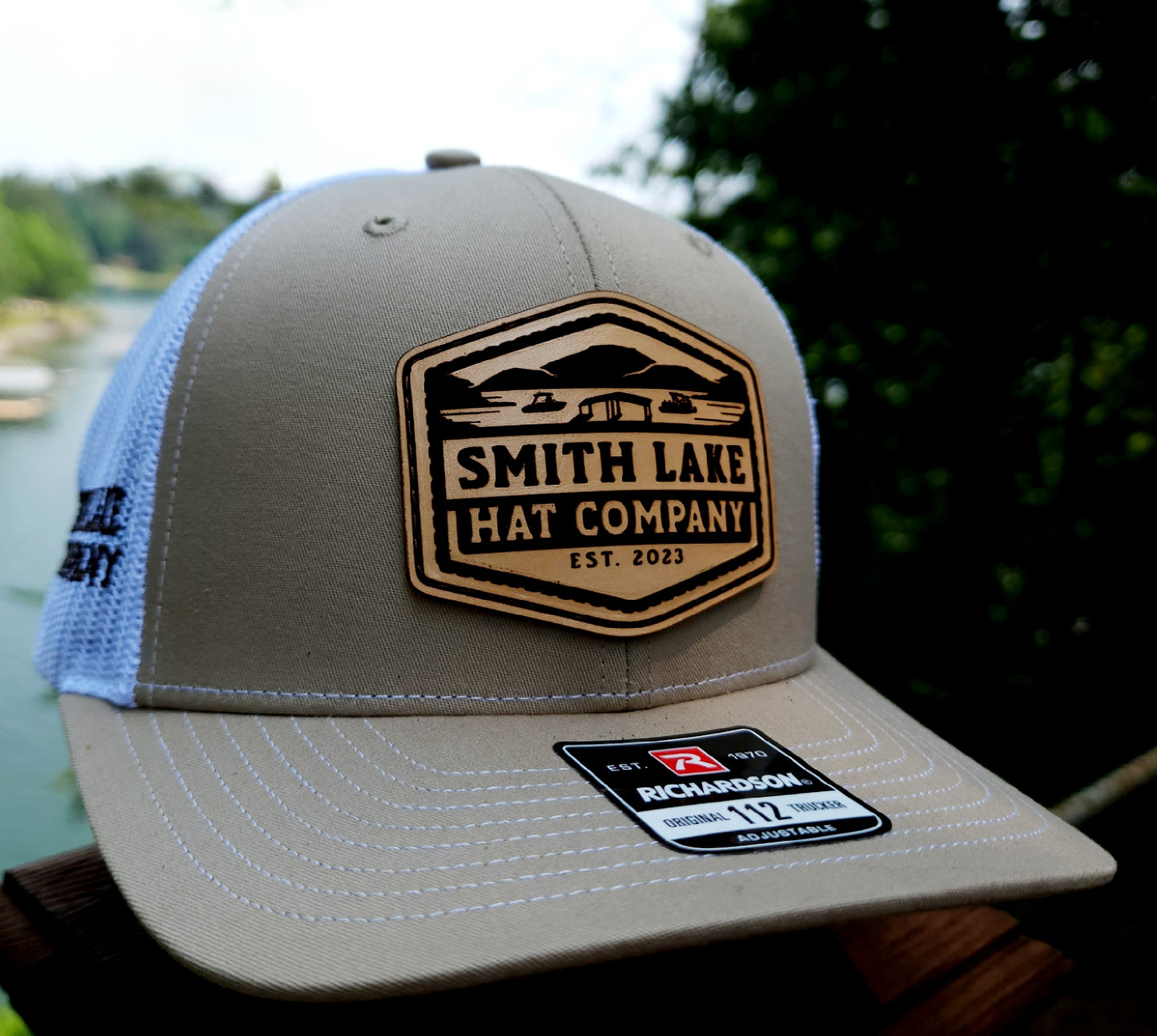 Leather Patch Smith Lake Hat