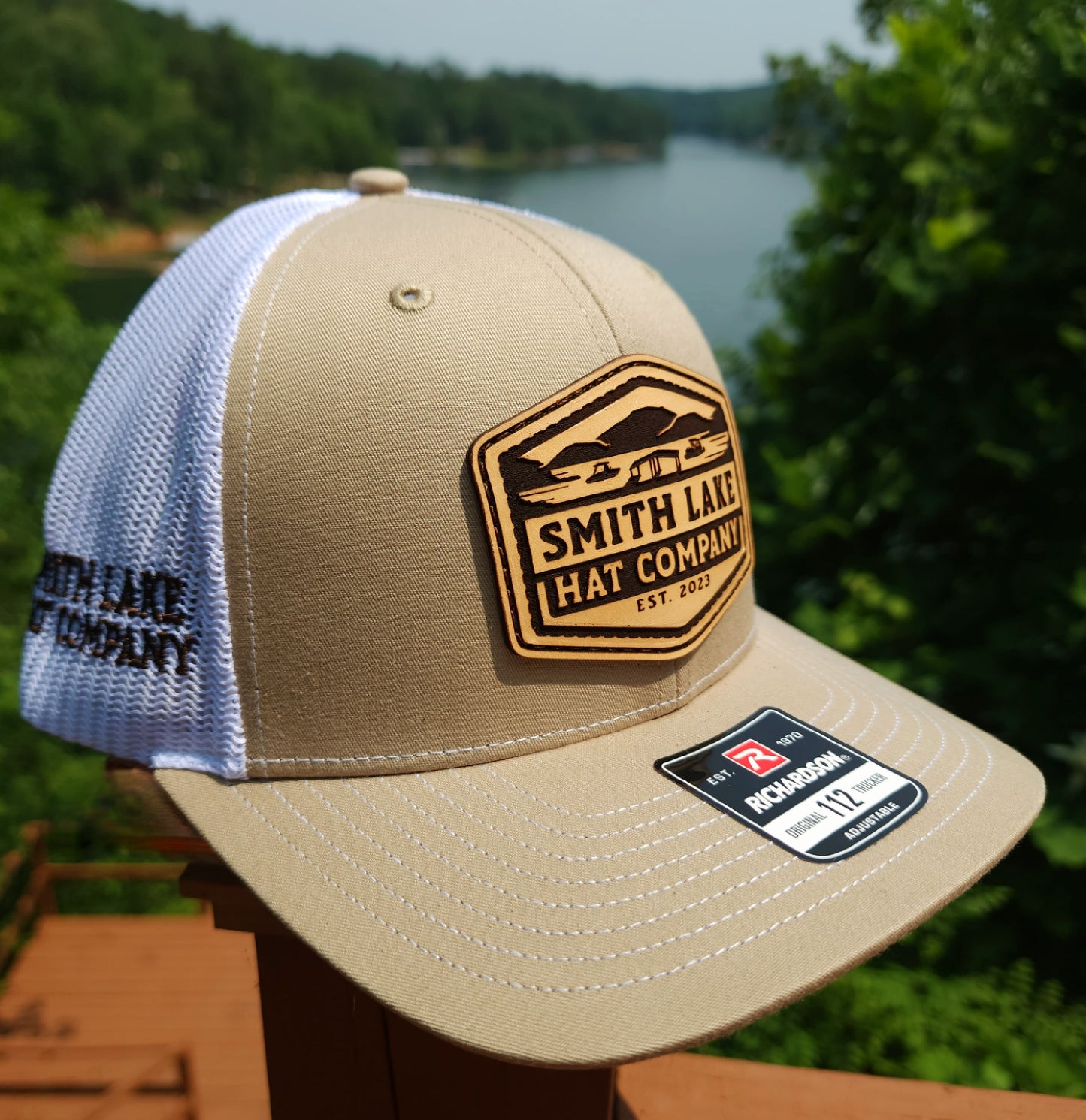 Leather Patch Smith Lake Hat