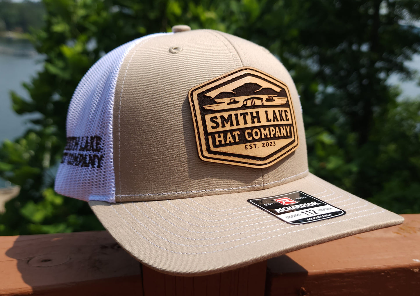 Leather Patch Smith Lake Hat
