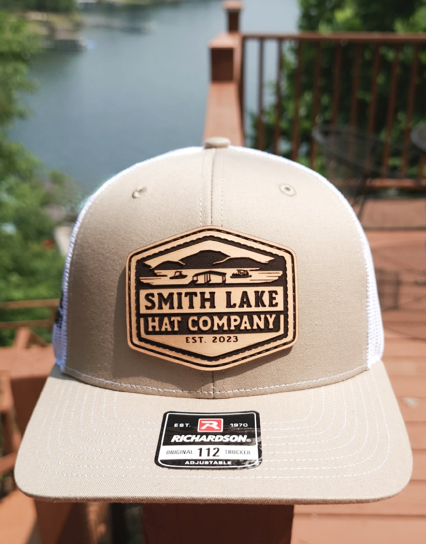 Leather Patch Smith Lake Hat